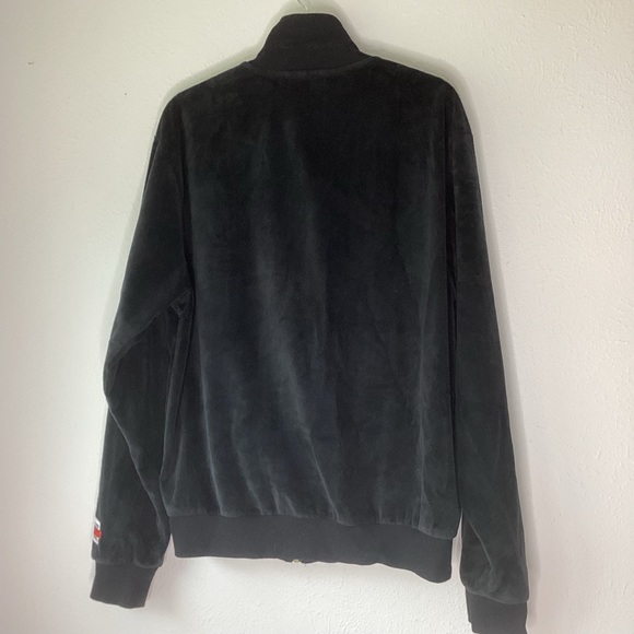 Scarface Jacket Velour Track Suit Black M - Picture 2 of 9